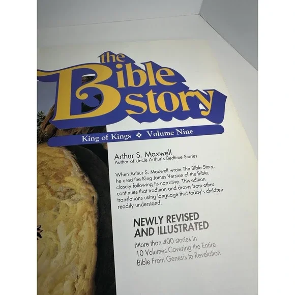 The Bible Story Book by Arthur S Maxwell Volume 9 Hardcover Copy 1975 - Picture 2 of 3